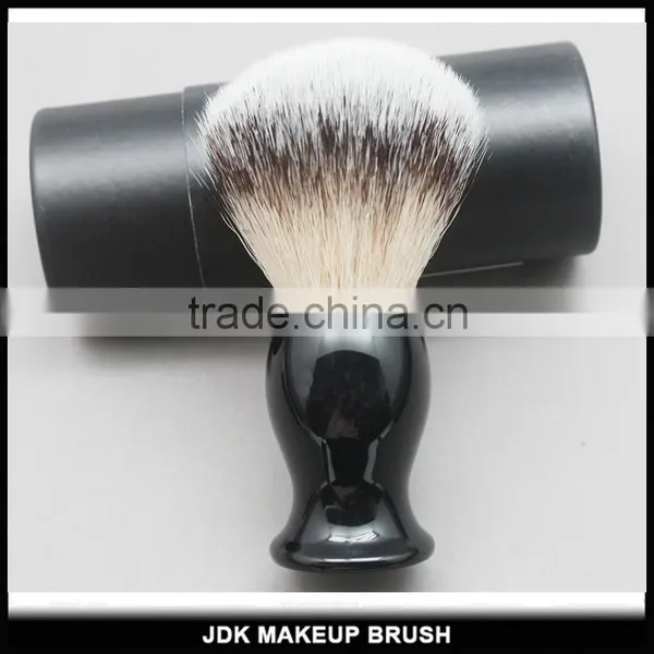 JDK Handmade Wholesale Synthetic Hair Shave Brush Paper Tube Box Packaging Shaving Brush Set With Private Label photo-3