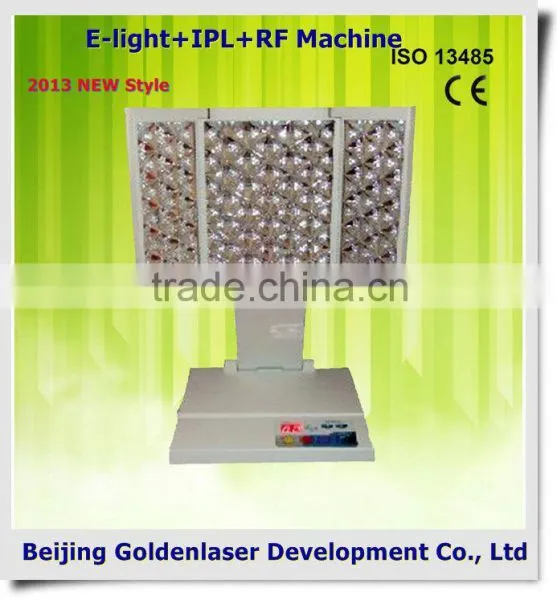 2013 New design E-light+IPL+RF machine tattooing Beauty machine carbon steel foundry machine