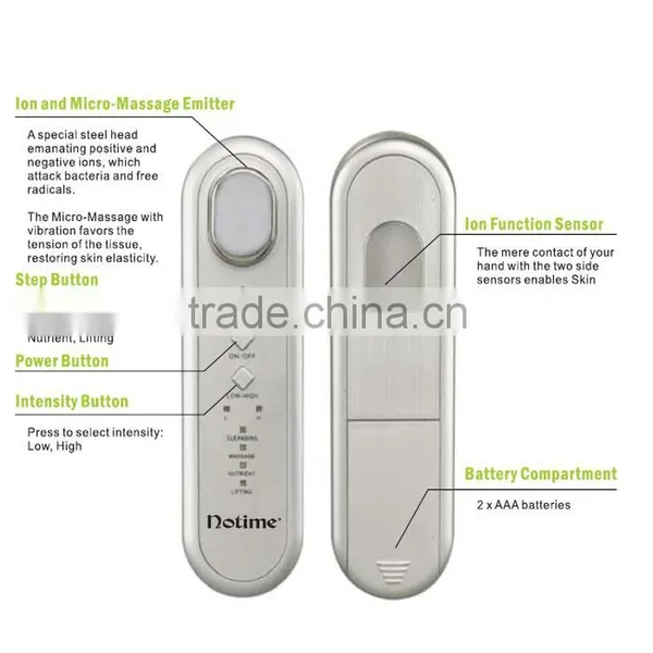 Iontophoresis Facial Massager At-home Beauty Solution Device photo-3