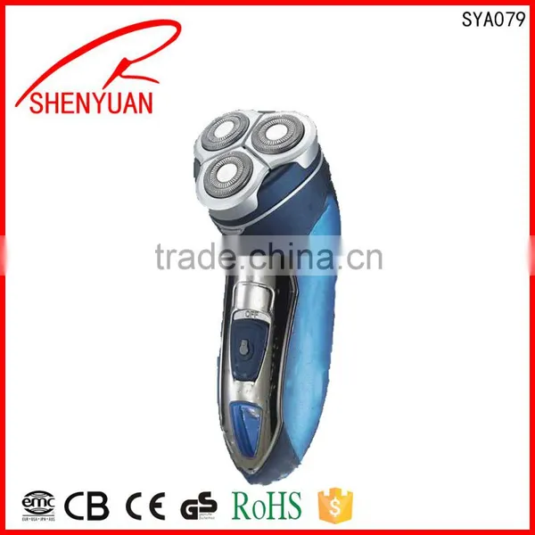 Hot Rechargeable man Shaver Electric Shaving Razors Electronic Men Face Care 3D Floating Blade household with CE ROHS