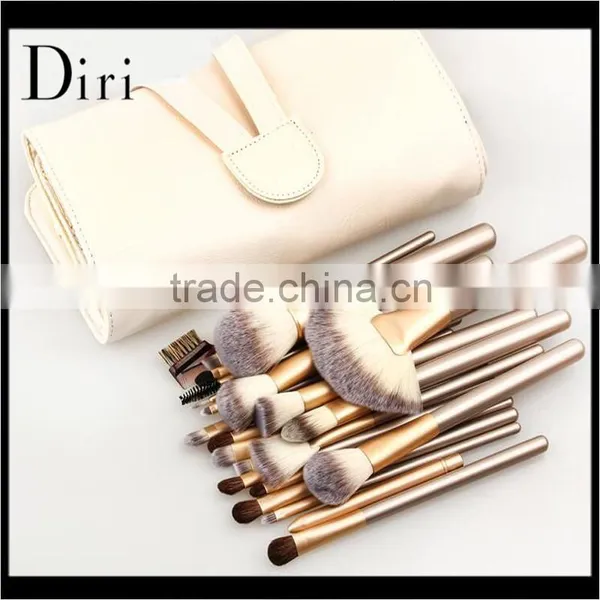 High Quality Women Natural Hair Makeup Brush Set photo-3