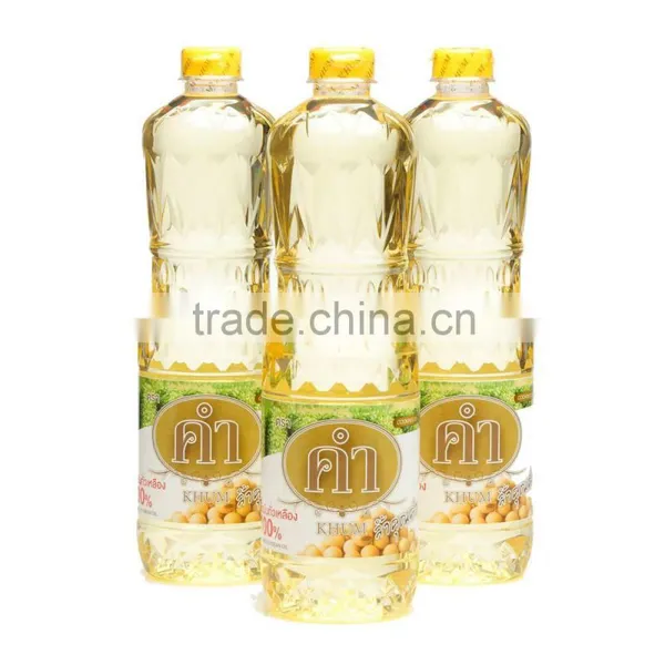 Thai Soybean Oil 1,2,5 Liter Bottles, TIN, Jerry Can
