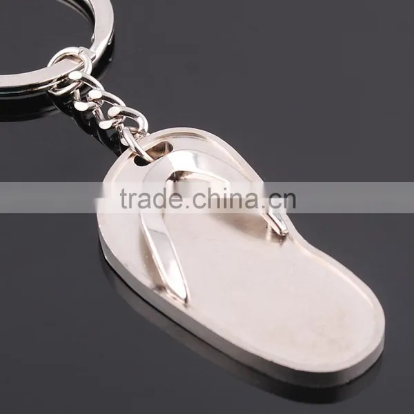 Wholesale Slippers Metal Key Chains/ Slippers Shape Metal Key Rings on Sale/Football Shoes Key Chains/Soccer Shoe Key Rings photo-3