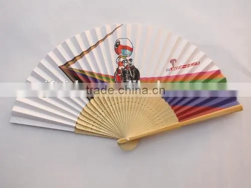 FD-155 High Quality Bamboo Fan photo-2