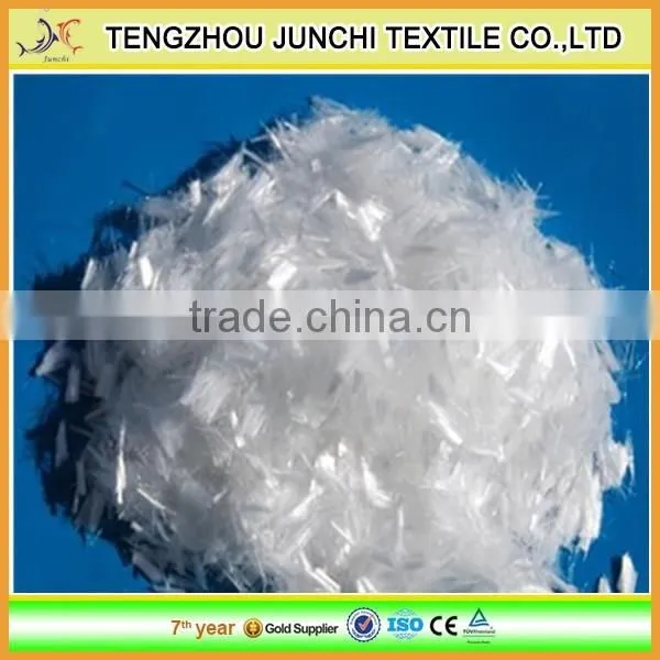 Natural Color 100% Polypropylene Fiber Fibrillated Fiber pp Concrete Fiber photo-2