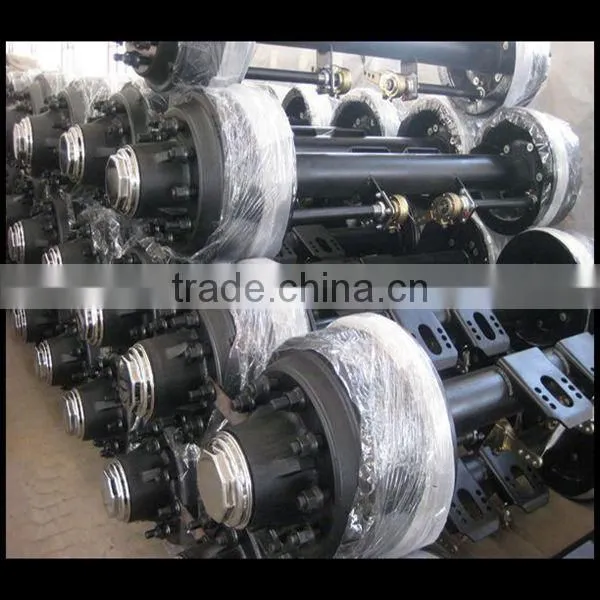 Zhongrun Overslung Mechanical Suspension 2 Axle for Semi Trailer American Type photo-3