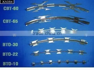 Cheap Barbed Wire Price per Roll Galvanized Razor Barbed Wire photo-5