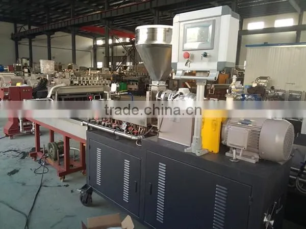 Twin Screw Extruder Machinery For TPO TPU Plastic Pellet Recycling photo-2
