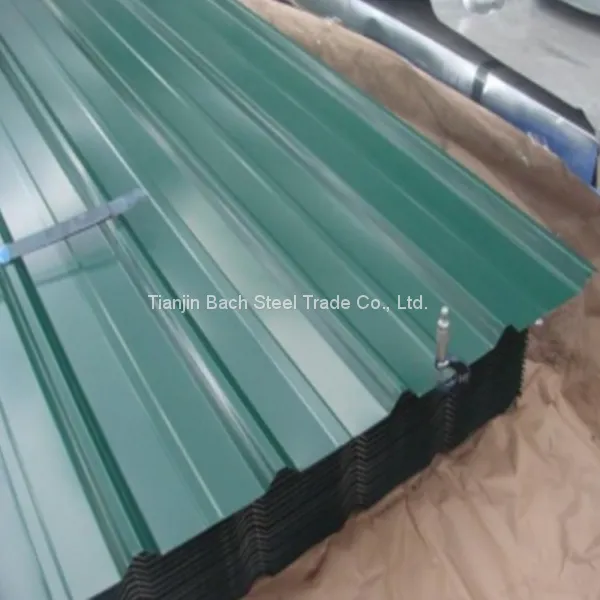 Wave Coated Corrugated Steel Sheet Metal/roofing Sheet photo-4