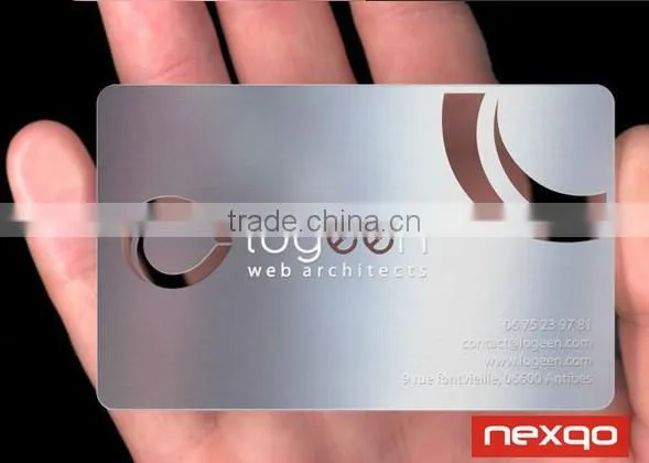 Custom Metal Magnetic Stripe Card, Blank PVC Card With Magnetic Strip photo-4