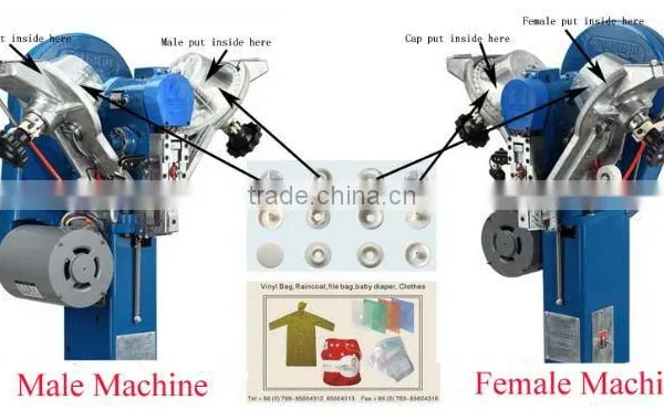Quality snap button machine