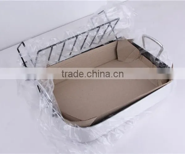 Nonstick Turkey Adjustable Shallow Oven Baking Pan With Rack photo-6