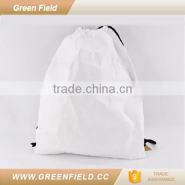 Designer Tyvek Backpack Drawstring Backpack PE Material Waterproof photo-2