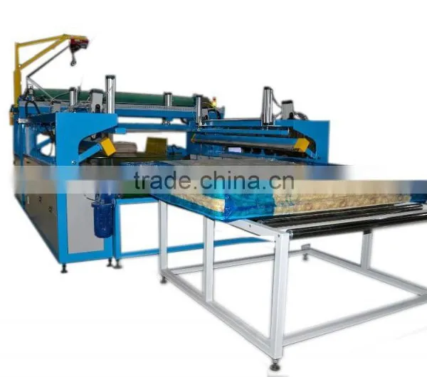 Best Selling Semic-automatic pe Mattress Plastic Film Packing Machine photo-3