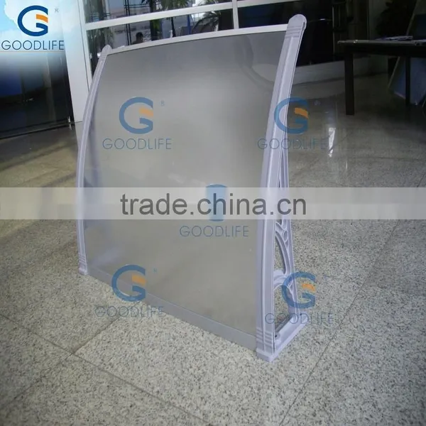Block Out Rain and Sun Polycarbonate Sheet Awning With Sun Shield photo-2