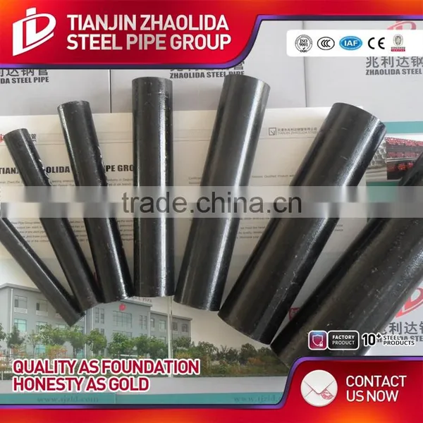 ERW Round Black Erw Steel Pipe Astm A53 / A106 / Api 5l Grade b photo-5
