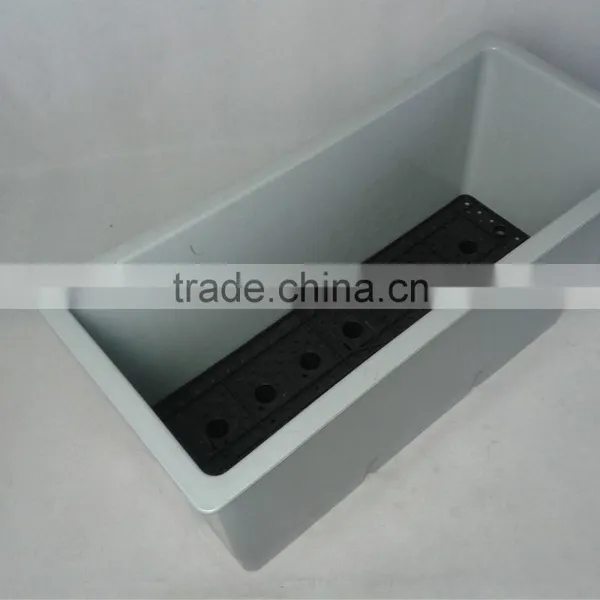 High Quality Plastic Planter Pot for Outdoor Road Greening Engineering photo-3