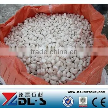 White Round Marble Pebbles Stone For Paving photo-5