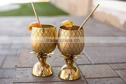 Pineapple Shaped Small Shot Glass, Pineapple Moscow Mule Cup photo-3
