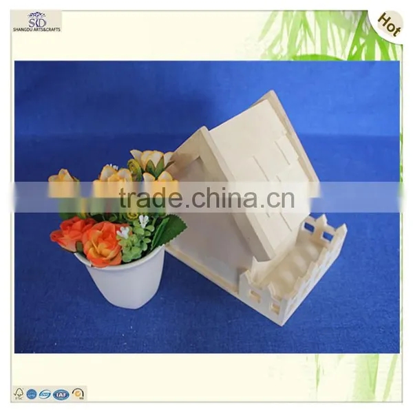 Custom Design Craft Unfinished Decorative Plywood Wooden Bird House photo-6