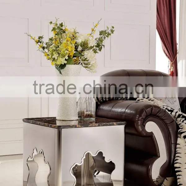 D373 China Supplier Marble End Table Square Marble End Table photo-3