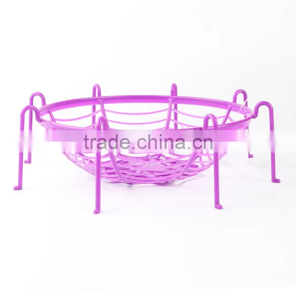 Eco-friendly Halloween Plastic Spider Basket photo-4