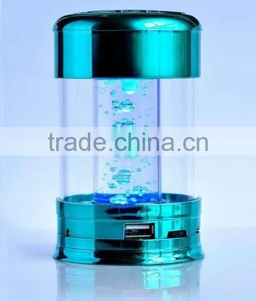 New Product Light Water Column Card Speakers ,Multifunction Speaker photo-4