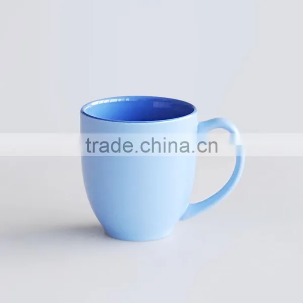 Jumbo Mug, Belly Shape With Two Tone Color,15oz Ceramic Mug photo-4