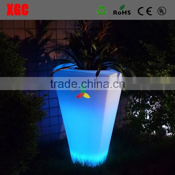 Colorful Plastic Flower Pot/nova Olla Floris, Remote Control Led Flower Pot,Plastic Flower Pots de China Fabrica de Muebles photo-4