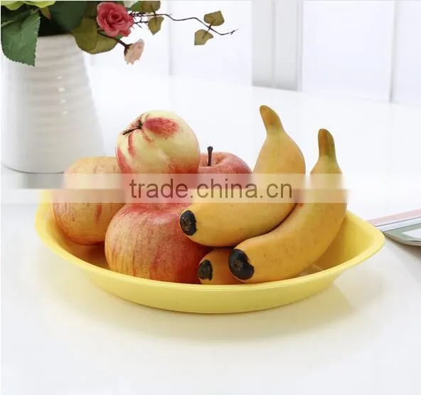2016 New Design Colorful Plastic Fruit Tray Fruit Bowl Snack Tray Nut Bowl Candy Tray photo-2