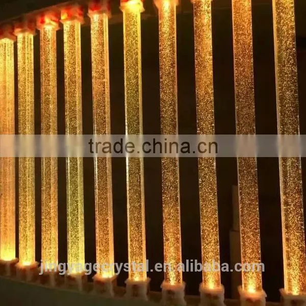 Beautiful Glass Block Pillar for Interior Decoration photo-5