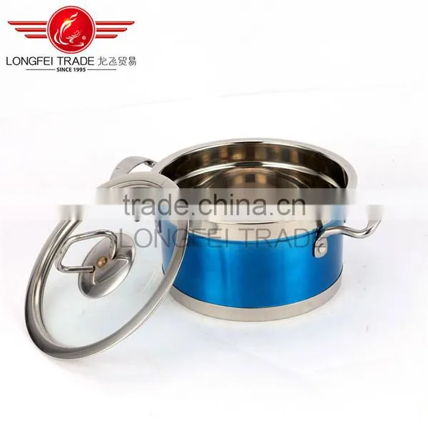 OEM Non-stick Stock Pot/soup Stock Pot/stainless Steel Handle Stock Pot photo-3