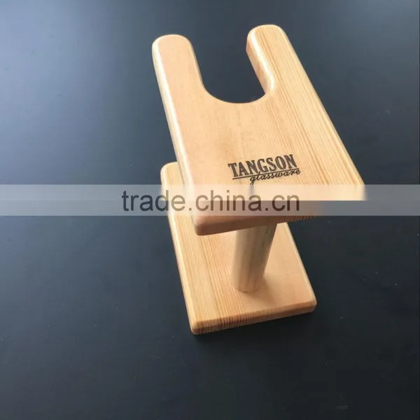 2016 Hot Sale Hot Sale Pine Wooden Cup Bottle Holder photo-3