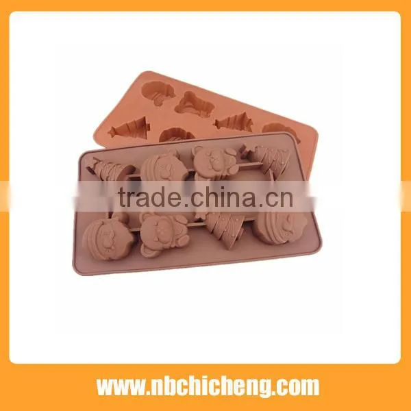 Silicone Chocolate Models, Christmas Chocolate Mold, Chocolate Christmas Mould photo-3