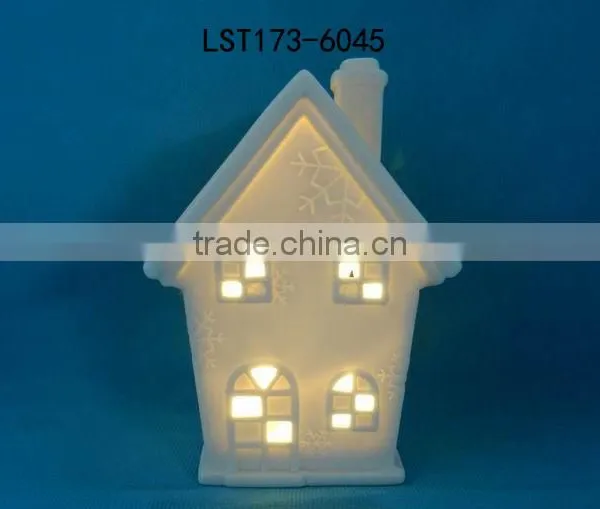 Hot Sell Home Ornament Ceramic Christmas House photo-3