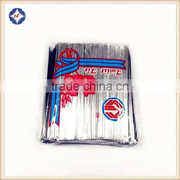 Shinning PET Plastic Twist Tie For Packaging photo-5