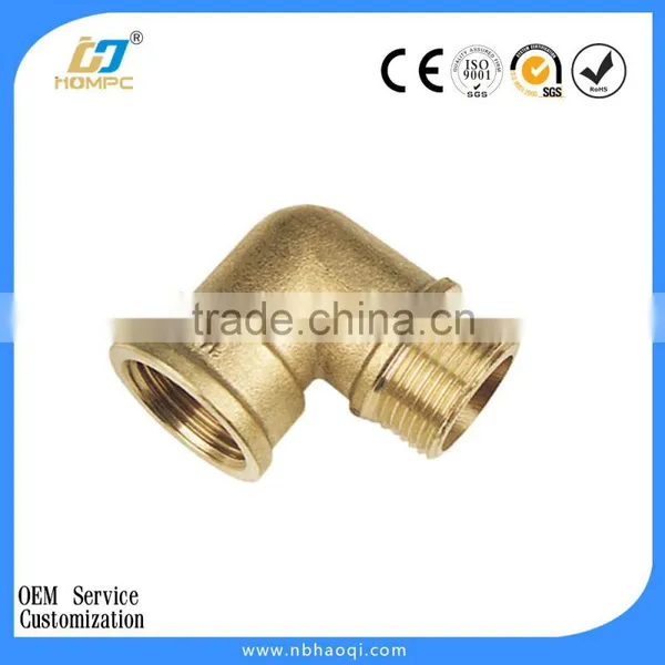 Copper Brass Pipe Fitting 90 Degree Elbow photo-3