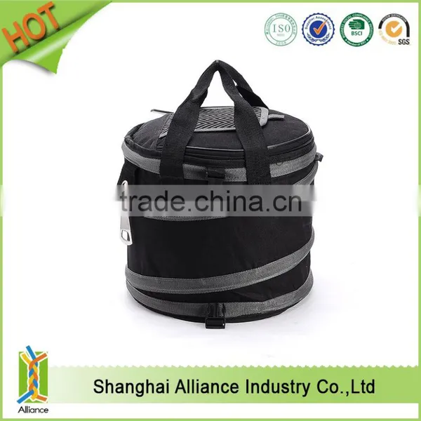 Full Season Hot Sale Wholesale Customized Collapsible Round Cooler Bag photo-6