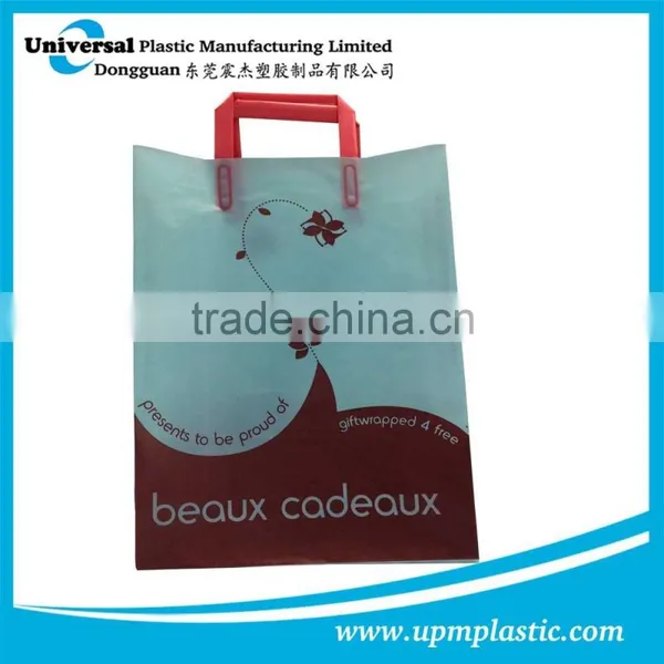 Eco-friendly Degradable Disposable Flexi Loop Handle Shopping Bag photo-3