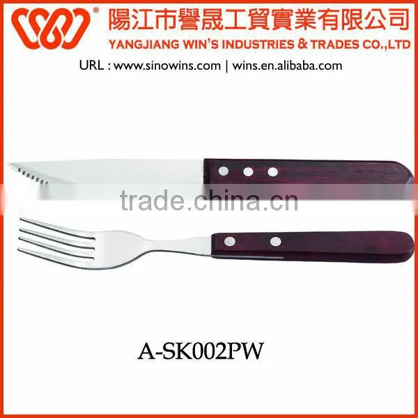 Stainless Steel Blade Material Serrated Blade Steak Knives photo-4