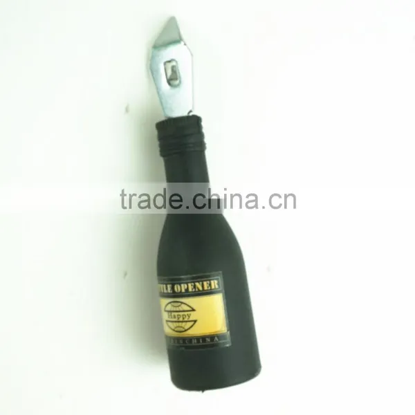 42199 Stainless Steel Bottle Opener With Bottle Shape Handle photo-3