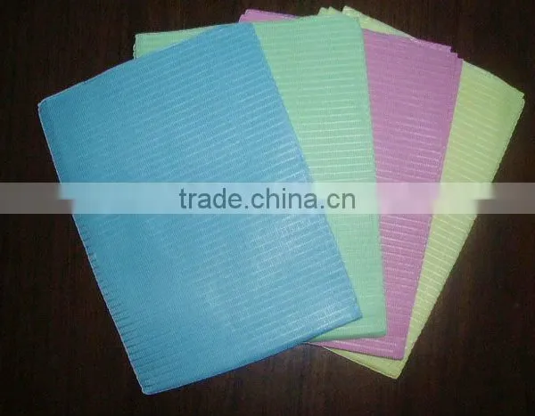 Disposable Paper Plastic Dental Bibs, Patient Bib photo-2