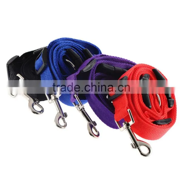 2016 Hot Pet Dog Nylon Adjustable Training Lead Dog Leash Dog Strap Rope Traction Dog Harness Collar Leash photo-2