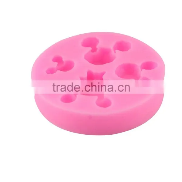 Liquid Silicone DIY Chocolate Chip Mold Handmade Cake Mold Cake Decorating Tools Mickey 1688 Agent photo-5