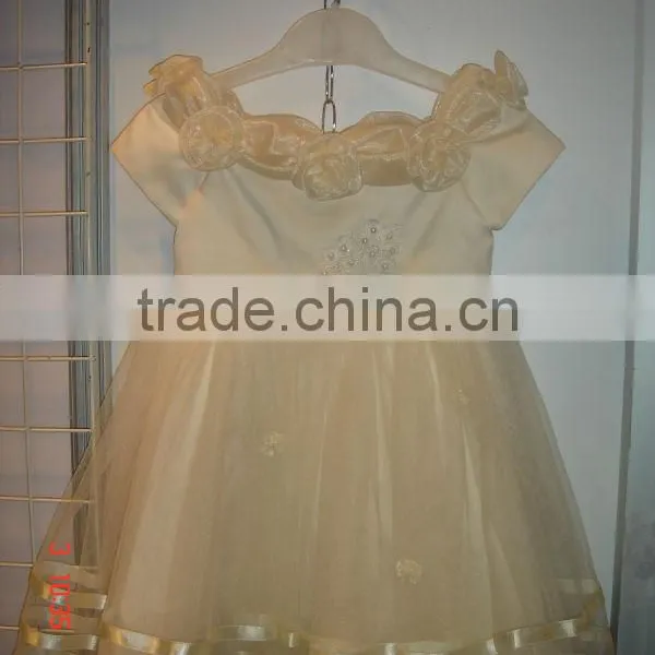 Yellow Flower Girl Dresses Wedding Dress Long Dress