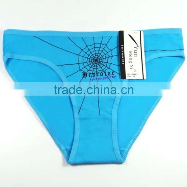 Hot Selling Girls Briefs Pretty Printing Women Underwear Breathable Cotton Ladies Panties photo-3