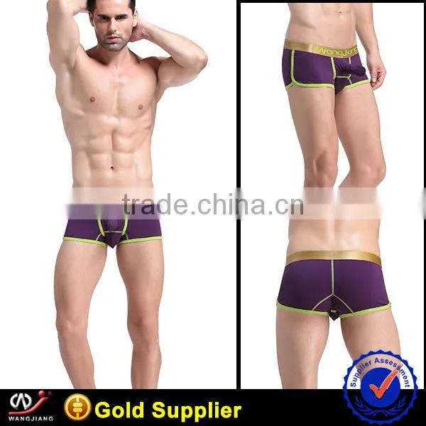 Wangjiang 100% Cotton Www Sex Com Man Underwear photo-3