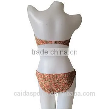 Top Quality New Arrival Orange Shivering Triangle Women Bikini Swimwear photo-2