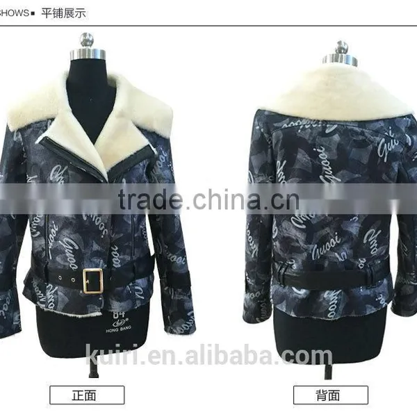 2015 Fashion Show Style Real Merino Sheep Fur Coat Women Sheep Shearing Fur Jacket Winter Thick Sheep Fur photo-6