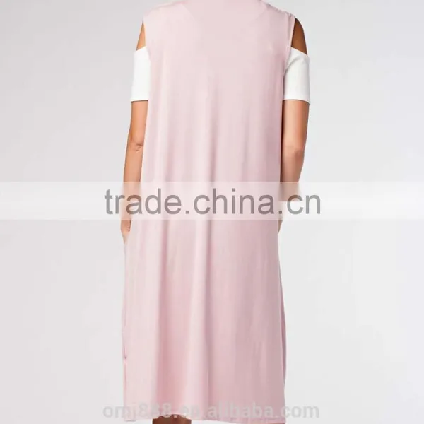 2013 Fashion Clothes Women Pocket Open Front Vest photo-3